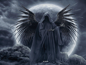 gothique ange noir